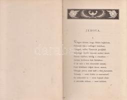 Kiss József:
Kiss József ujabb költeményei 1883-1889. A költő arczképével.
Budapest, 1891. Révai T...