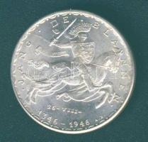 Luxemburg 1946. 20Fr Ag "Vak János-600. évforduló" T:1/2+