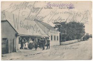 1910 Károlyváros, Karlovac; Gostiona i Kuglana Miramare F. Potock / vendéglő és tekepálya / hotel and restaurant with bowling alley (EK)