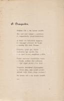 Kodolányi János:
Üzenet enyéimnek. Versek.
(Budapest, 1921). Magyar Írás (Bethlen Gábor Irodalmi é...