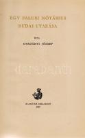 Gvadányi József:
Egy falusi nótárius budai utazása.
(Budapest), 1957. Magyar Helikon (Révai-ny.) 2...