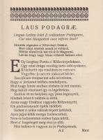 Laus podagrae Az Az Az Köszvénynek Ditsireti.
Az utószót írta Turóczi-Trostler József. Kiadta Kner ...