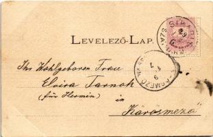 1899 (Vorläufer) Felsőbánya, Baia Sprie; Divald K. fia