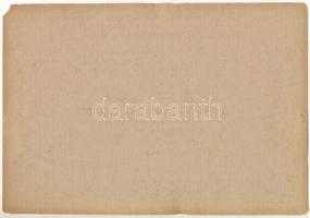 1916 Egy megtakarított óra a Nemzet Házának. Az új nyári időmérés történelmi emléklapja a világhábor...