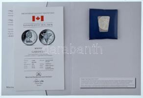 Kanada 1982. 1$ Ag "Regina - Bölény" tanúsítvánnyal T:PP Canada 1982. 1 Dollar Ag "Re...