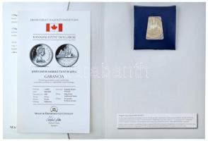 Kanada 1987. 1$ Ag "A Davis-szoros felfedezésének 400. évfordulója" T:PP Canada 1987. 1 Do...