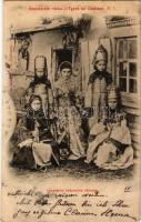 1901 Types de Caucase / Abazin folklore, Abaza women from the Kuban region (North Caucasus) (fl)