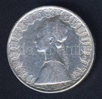 Olaszország 1958. 500L Ag "Kolumbusz hajója" T:3 ph