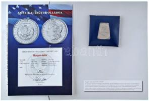 Amerikai Egyesült Államok 1901O 1$ Ag "Morgan" tanúsítvánnyal T:XF USA 1901O 1 Dollar Ag &...