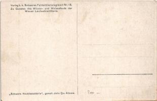 Schwere Haubitzbatterie. Verlag k. k. schweres Feldartillerieregiment Nr. 13. Zu Gunsten des Witwen-...