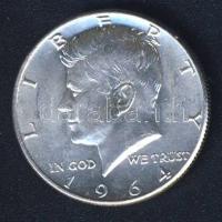 USA 1964. 1/2$ Ag "Kennedy" T:2+