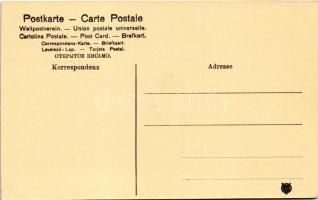 Berlin, Berliner Typen. Automobildroschke / automobile cab (EK)