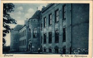 Bonyhád, Ágostai hitvallású evangélikus főgimnázium. Kiadja Raubitschek Izór