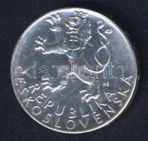 Csehszlovákia 1947. 50K Ag "Függetlenség" T:2