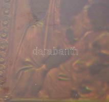 Modern ikon hologram kép, keretben, teljes méret 33x27 cm