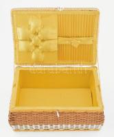 Fonott piperekosár, 29x20 cm