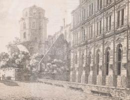 Peter Speeth (1772-1831), Georg Primavesi (1774-1855): A heidelbergi kastély terasza (Der Altan des ...