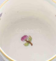 Herendi 6 darab Viktória mintás csésze. Jelzett, hibátlan, m: 5,5 cm