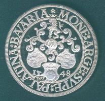 Német Római Birodalom 1548. Taler 1977-es újverete Ag 24,4g T:PP