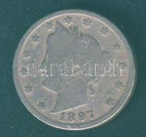 USA 1897. V(5)c T:3/4+