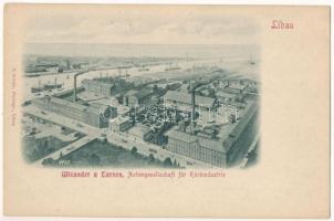 Liepaja, Libau; Wicander & Larson Actiengesellschaft für Korkindustrie / cork factory