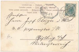 1904 Michalovy Hory, Michelsberg (Chodová Planá); Zur Erbauung einer Turnhalle gewidmet / general vi...