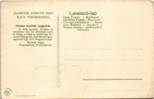 Kossuth Lajos tiszteletére veretett amerikai 18 érem egyike; Kossuth Lajos utazik Amerikába 1851-185...