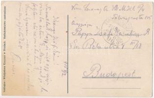 1915 Brody, Pawilon zegarowy / clockwork pavilion, shop of W. Kocyan (EK)