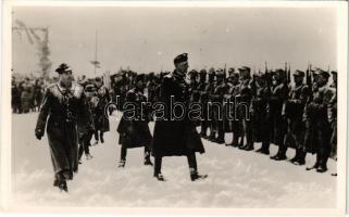 1939 Vereckei-hágó, Veretskyy pereval, Verecke Pass, Serednioveretskyy; Magyar-Lengyel baráti találkozás a visszafoglalt ezeréves határon / Hungarian-Polish meeting on the historical border, military, irredenta