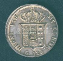 Olasz Államok/Nápoly és Szicília 1859. 120G kicsinyített régi ffm másolata