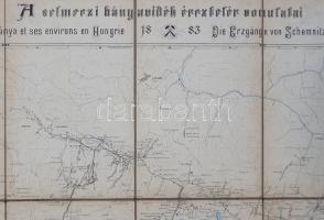 A selmeczi bányavidék ércztelér vonulatai (1883) - Filons métalliféres de Selmeczbánya et ses enviro...