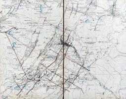 A selmeczi bányavidék ércztelér vonulatai (1883) - Filons métalliféres de Selmeczbánya et ses enviro...