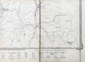 A selmeczi bányavidék ércztelér vonulatai (1883) - Filons métalliféres de Selmeczbánya et ses enviro...