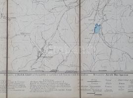 A selmeczi bányavidék ércztelér vonulatai (1883) - Filons métalliféres de Selmeczbánya et ses enviro...