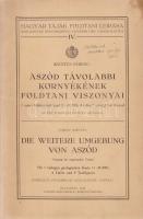 Szentes Ferenc:
Aszód távolabbi környékének földtani viszonyai. 1 színes földtani térképpel (1:37.5...