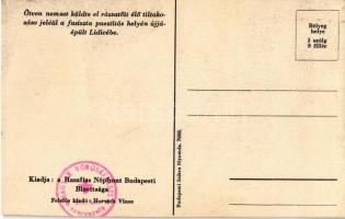 1955 Lidice - Ne feledjük! Ötven nemzet küldte el rózsatőit élő tiltakozása jeléül a fasiszta pusztí...