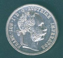 Ausztria 1876. 1Fl Ag T:2-