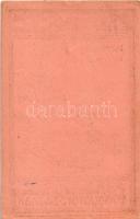 1919 Karácsonyi üdvözlet Amerikáról Magyarországnak. Nem képeslap hátoldalú propagandalap / Hungaria...