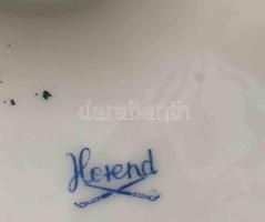 Herendi kígyófüles kiöntő. Kézzel festett, jelzett, hibátlan 32 cm