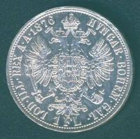 Ausztria 1876. 1Fl Ag T:2-