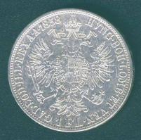 Ausztria 1858A 1Fl Ag T:3