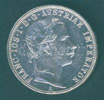 Ausztria 1861A 1Fl Ag T:2