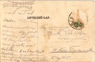 1906 Fölvirrad a mi napunk is végre-valahára, kihajt a magyar szabadság tulipán virága. Hazafias pro...