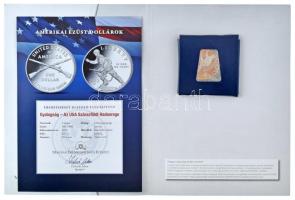 Amerikai Egyesült Államok 2012W 1$ Ag "Gyalogság" tanúsítvánnyal T:PP USA 2012W 1 Dollar A...