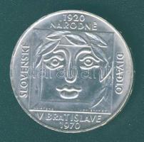 Csehszlovákia 1970. 25K Ag "Szlovák Nemzeti Színház" T:1/2+