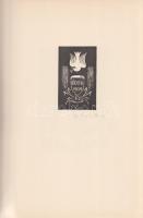 Boldog újévet! 1939. Az év válogatott Ex librisei. (Többszörösen aláírt példány.)
Budapest, 1939. M...