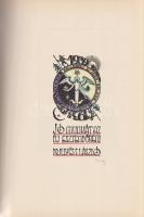 Boldog újévet! 1939. Az év válogatott Ex librisei. (Többszörösen aláírt példány.)
Budapest, 1939. M...