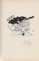 Boldog újévet! 1939. Az év válogatott Ex librisei. (Többszörösen aláírt példány.)
Budapest, 1939. M...