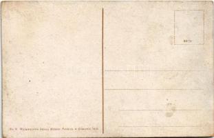 Lviv, Lwów, Lemberg; Ul. Sykstuska / Sykstuskagasse / street view, tram, shops (EM)