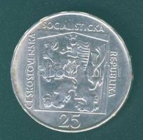 Csehszlovákia 1970. 25K Ag "Szlovák Nemzeti Színház" T:1/2+
